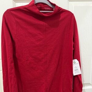 Time and Tru Red Long Sleeve Top